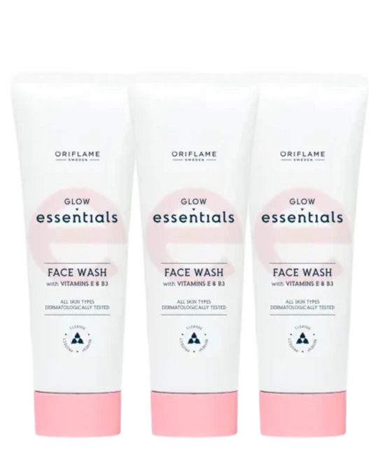 Glow Essentials Face Wash with Vitamins E & B3