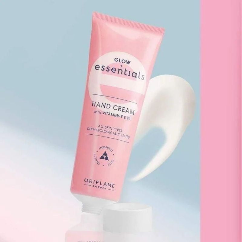 Glow Essentials Hand Cream with Vitamins E & B3