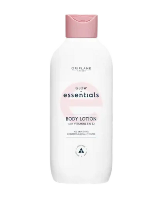 Glow Essentials Body Lotion with Vitamins E & B3