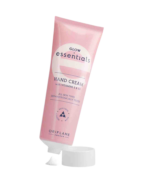 Glow Essentials Hand Cream with Vitamins E & B3