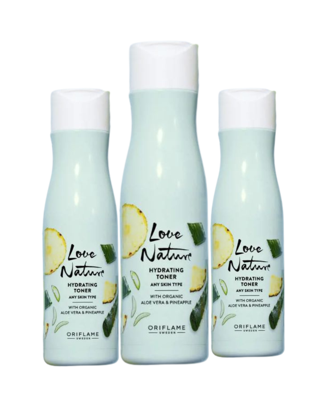 Love Nature Hydrating Toner with Organic Aleo Vera & Pineapple