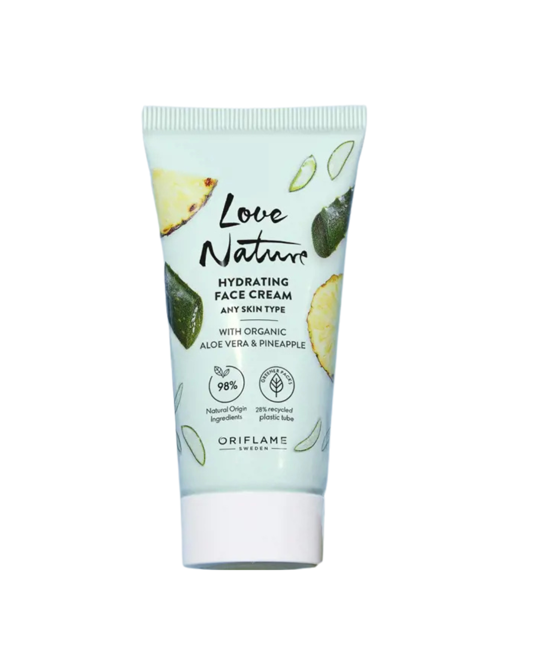 Love Nature Hydrating Face Cream with Organic Aleo Vera & Pineapple