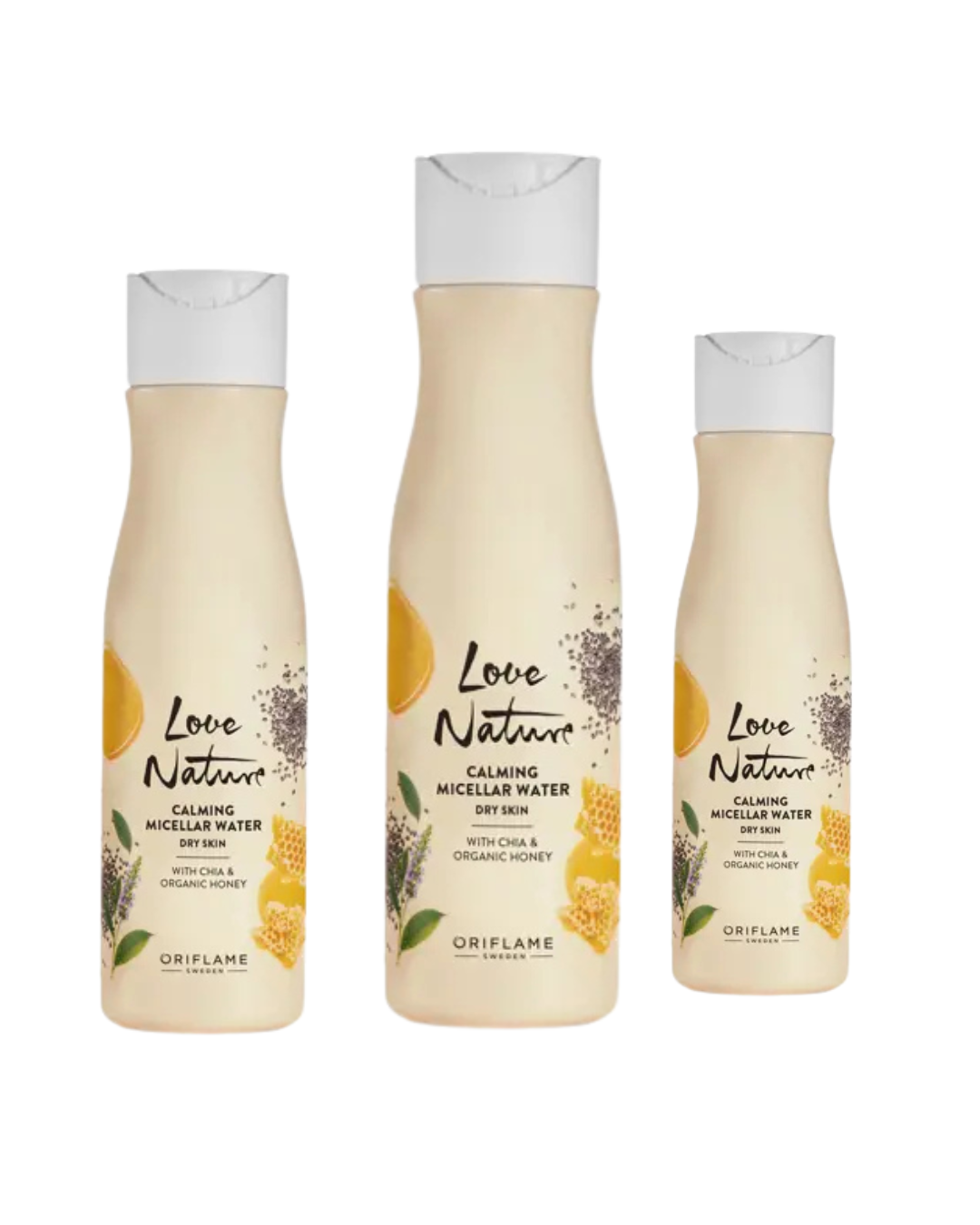 Love Nature Calming Micellar Water with chia & organic honey