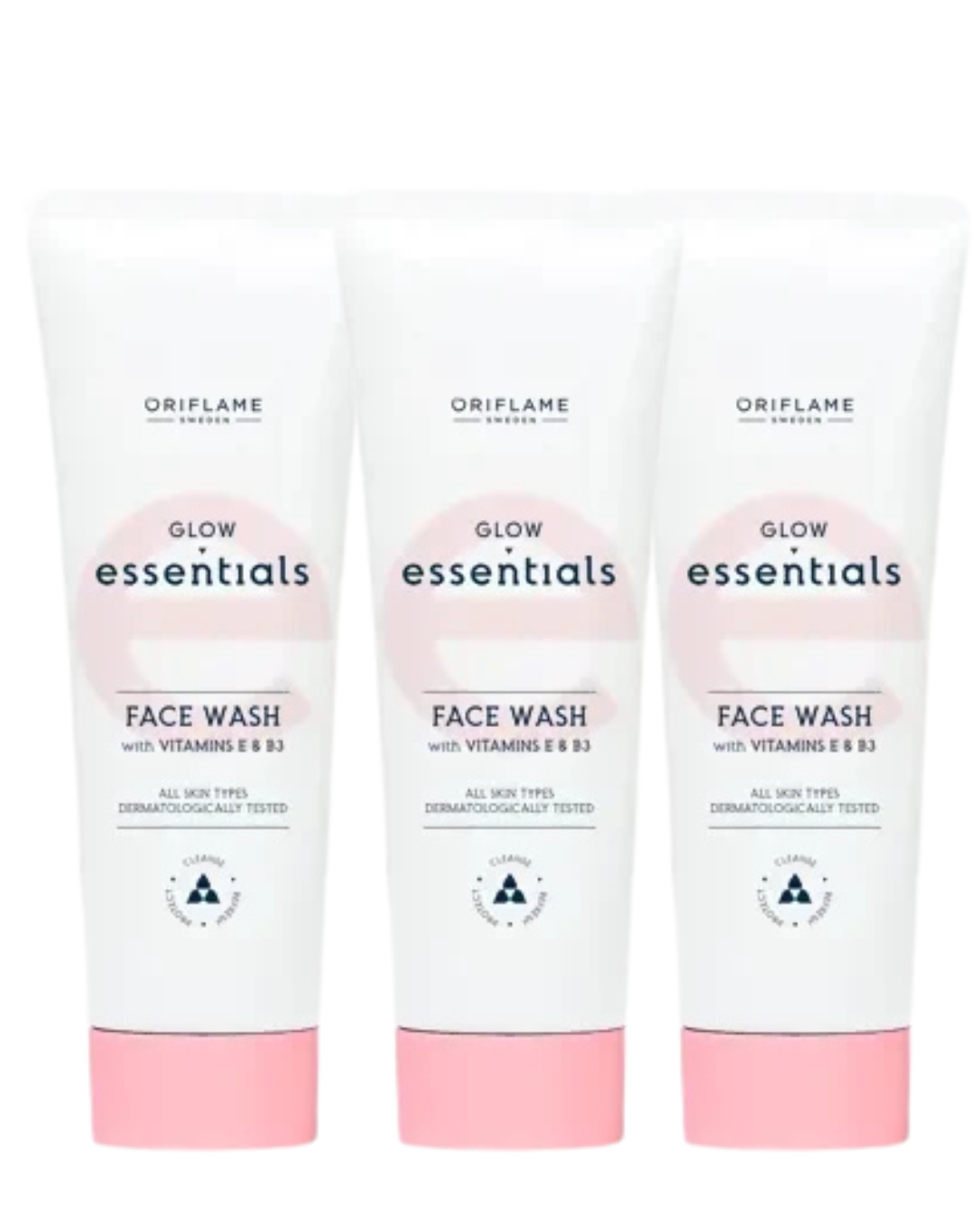 Glow Essentials Face Wash with Vitamins E & B3