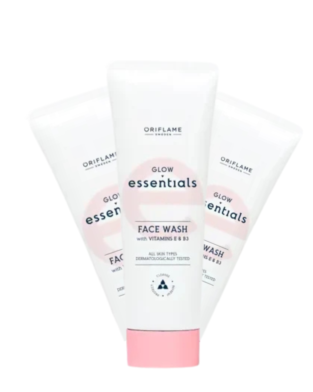 Glow Essentials Face Wash with Vitamins E & B3