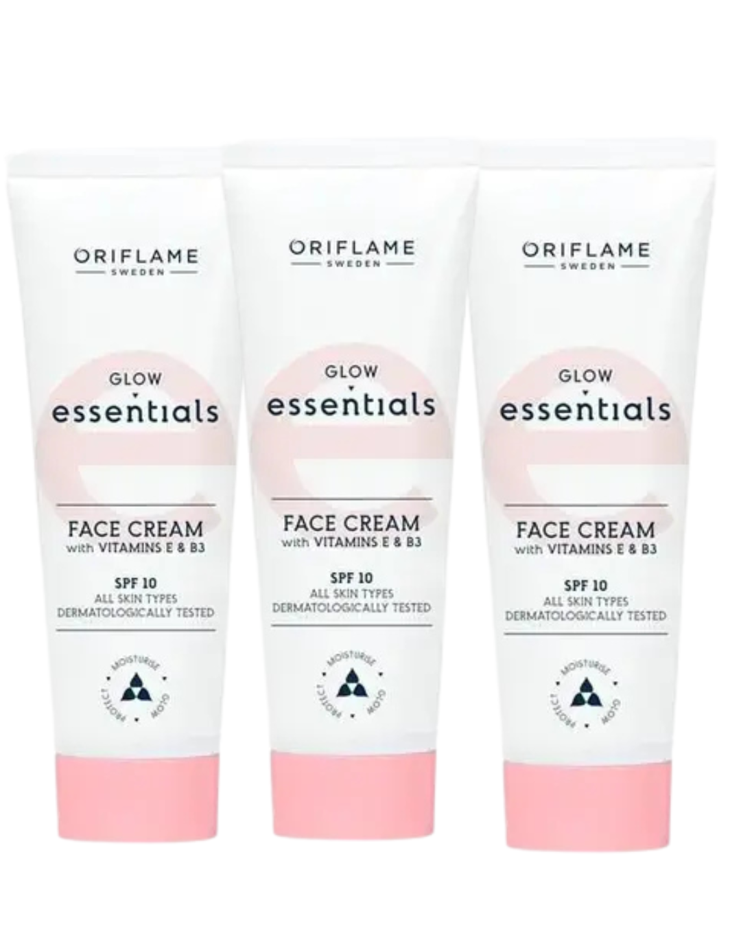 Glow Essentials Cream Face with Vitamins E & B3 SPF 10