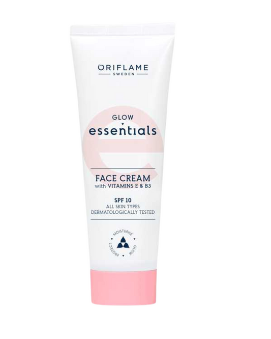 Glow Essentials Cream Face with Vitamins E & B3 SPF 10
