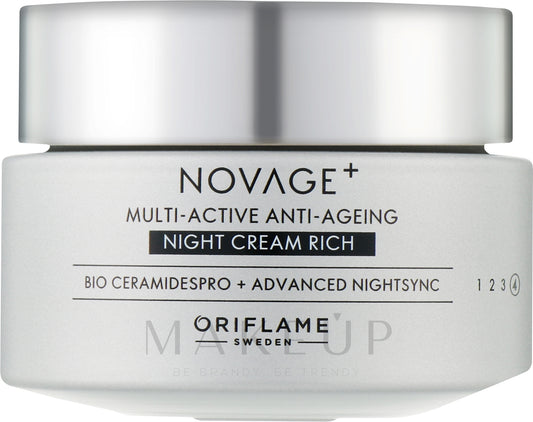 Novage+Multi-Active Anti-Ageing Night Cream Light 50ml